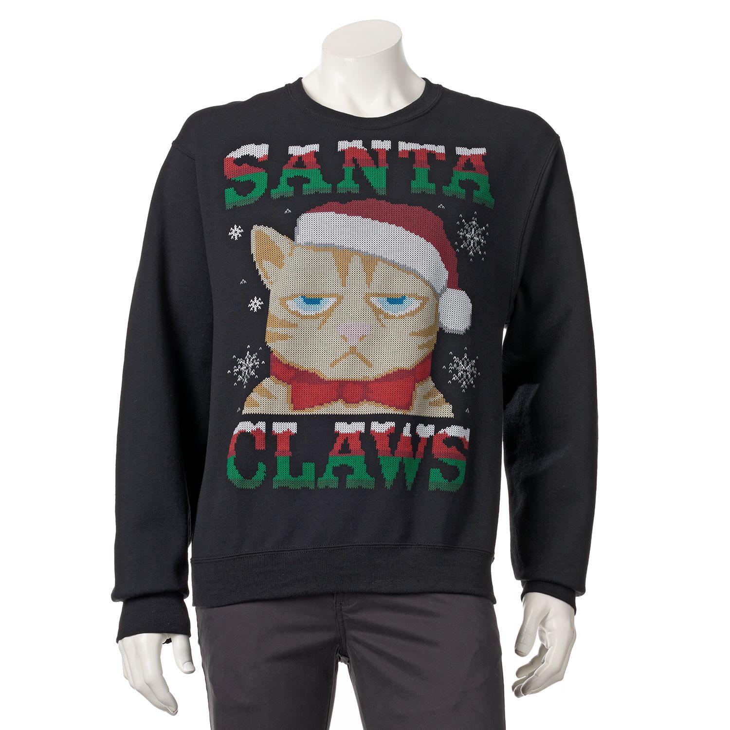 santa claws sweatshirt