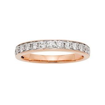 The Regal Collection 1/2 Carat T.W. IGL Certified Diamond 14k Gold Wedding Ring