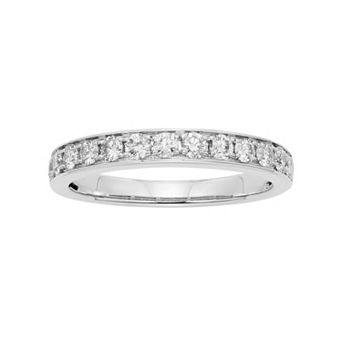 The Regal Collection 1/2 Carat T.W. IGL Certified Diamond 14k Gold Wedding Ring
