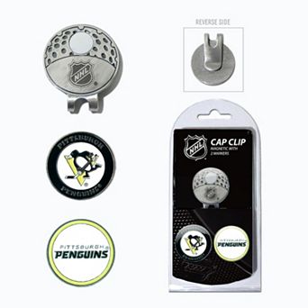Team Golf Pittsburgh Penguins Cap Clip & Magnetic Ball Markers