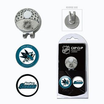 Team Golf San Jose Sharks Cap Clip & Magnetic Ball Markers