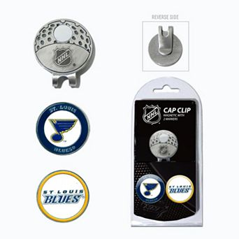 Team Golf St. Louis Blues Cap Clip & Magnetic Ball Markers