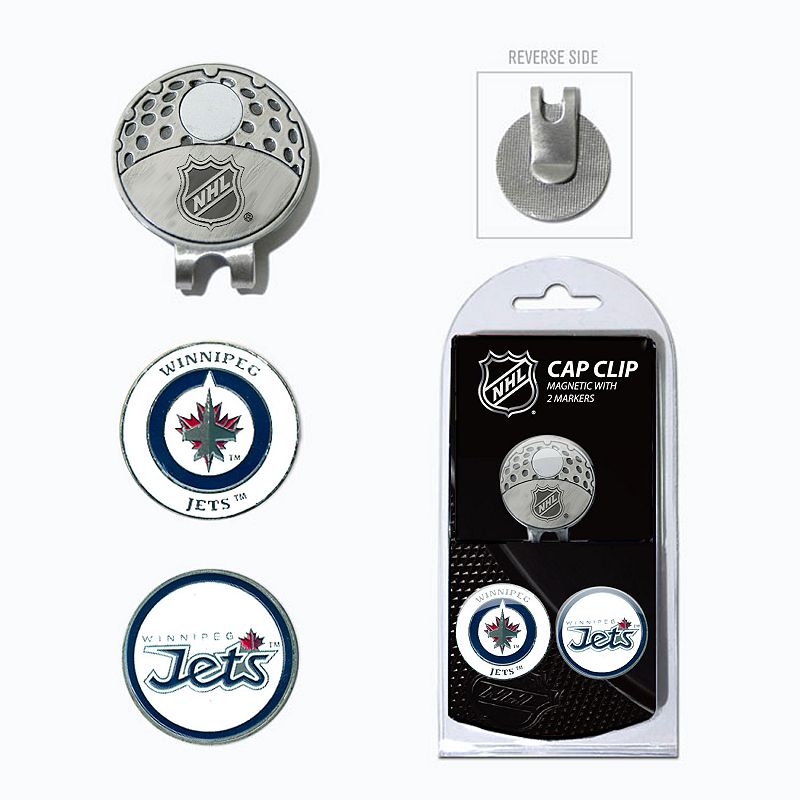 Team Golf Winnipeg Jets Cap Clip & Magnetic Ball Markers, Jts Team
