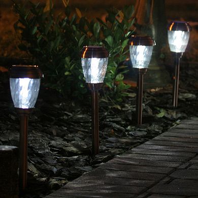 Smart Solar Charleston Outdoor Pathway Light 6-piece Set