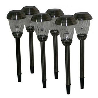 Smart Solar Charleston Outdoor Pathway Light 6 pc Set