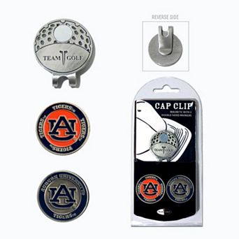 Team Golf Auburn Tigers Cap Clip & Magnetic Ball Markers