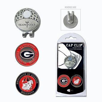Team Golf Georgia Bulldogs Cap Clip & Magnetic Ball Markers