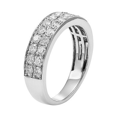 1 Carat T.W. IGL Certified Diamond 14k Gold Wedding Ring