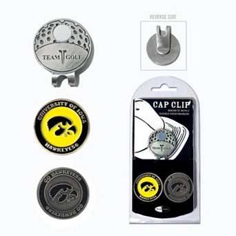 Team Golf Iowa Hawkeyes Cap Clip & Magnetic Ball Markers