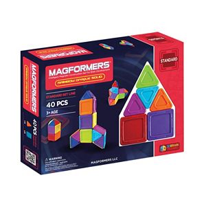Magformers 40-pc. Opaque Solid Rainbow Set