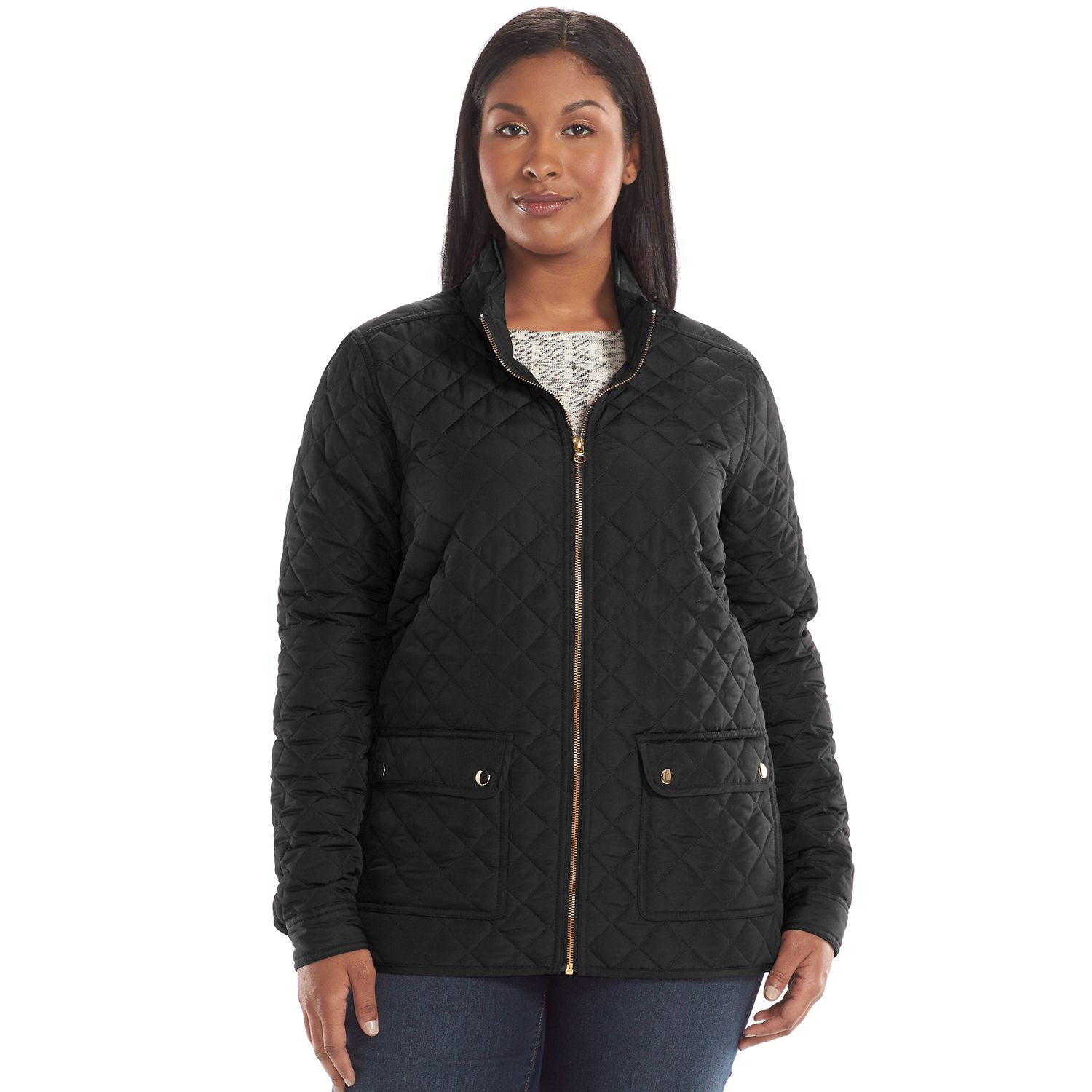 croft and barrow quilted jacket