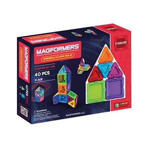 Magformers 40-pc. Clear Solid Rainbow Set