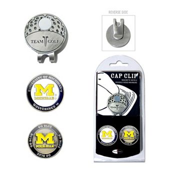 Team Golf Michigan Wolverines Cap Clip & Magnetic Ball Markers