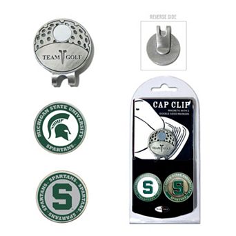 Team Golf Michigan State Spartans Cap Clip & Magnetic Ball Markers