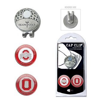 Team Golf Ohio State Buckeyes Cap Clip & Magnetic Ball Markers