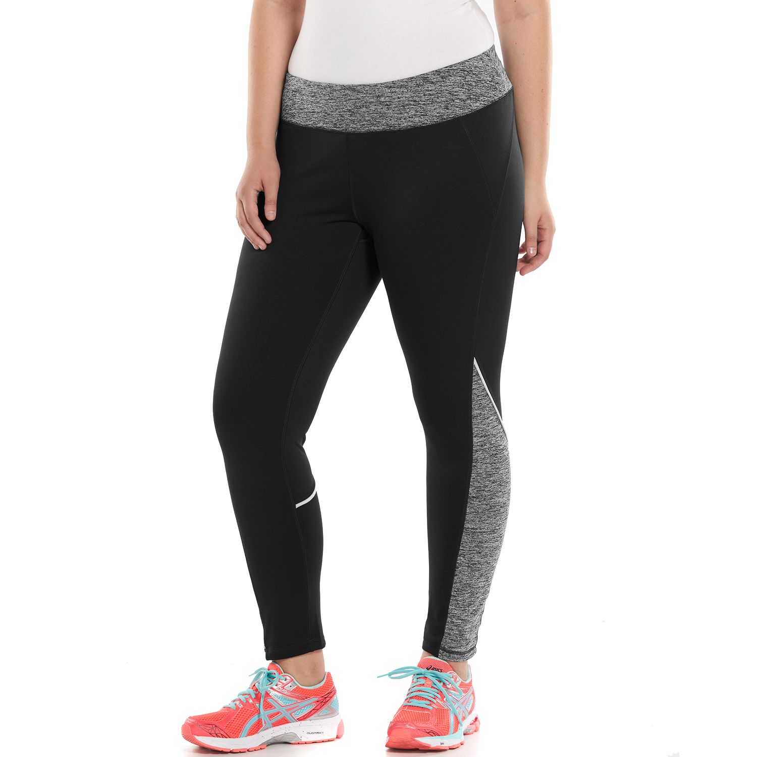 Womens Fleece Lined Workout Leggings