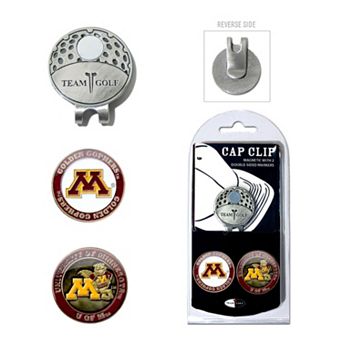 Team Golf Minnesota Golden Gophers Cap Clip & Magnetic Ball Markers