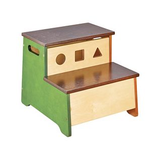 Guidecraft See & Store Storage Step-Up Stool