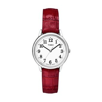 Timex® Women's Easy Reader Leather Watch