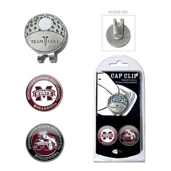 Team Golf Mississippi State Bulldogs Cap Clip & Magnetic Ball Markers