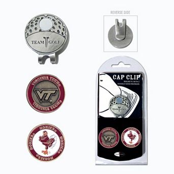 Team Golf Virginia Tech Hokies Cap Clip & Magnetic Ball Markers
