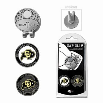 Team Golf Colorado Buffaloes Cap Clip & Magnetic Ball Markers