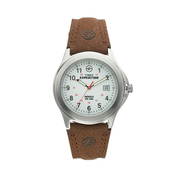 Timex® Men's Expedition Field Leather Watch - T443819J