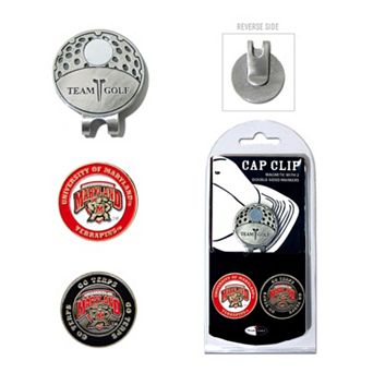 Team Golf Maryland Terrapins Cap Clip & Magnetic Ball Markers