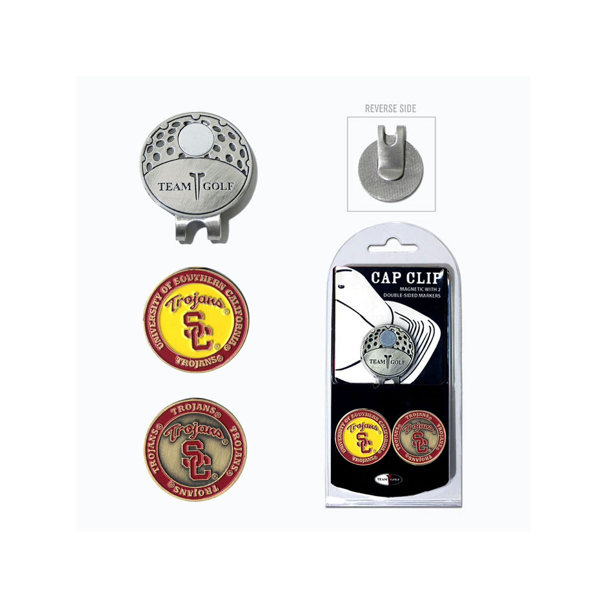 Team Golf USC Trojans Cap Clip & Magnetic Ball Markers