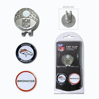 Team Golf Denver Broncos Cap Clip & Magnetic Ball Markers