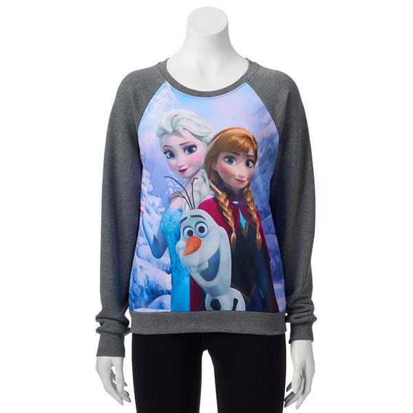 Disney Juniors' Frozen Ana, Elsa, Olaf Sweatshirt