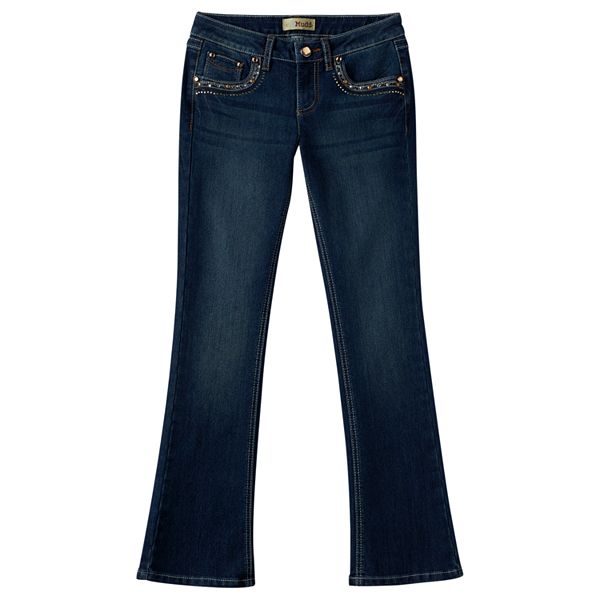 NEXT Ladies Girls dark blue jeans size 16 regular boot leg cut hipster NEW 