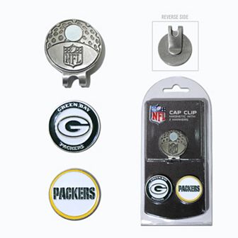 Team Golf Green Bay Packers Cap Clip & Magnetic Ball Markers