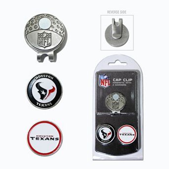 Team Golf Houston Texans Cap Clip & Magnetic Ball Markers