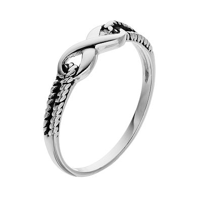 Sterling Silver Infinity Ring
