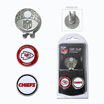 Team Golf Kansas City Chiefs Cap Clip & Magnetic Ball Markers