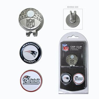 Team Golf New England Patriots Cap Clip & Magnetic Ball Markers