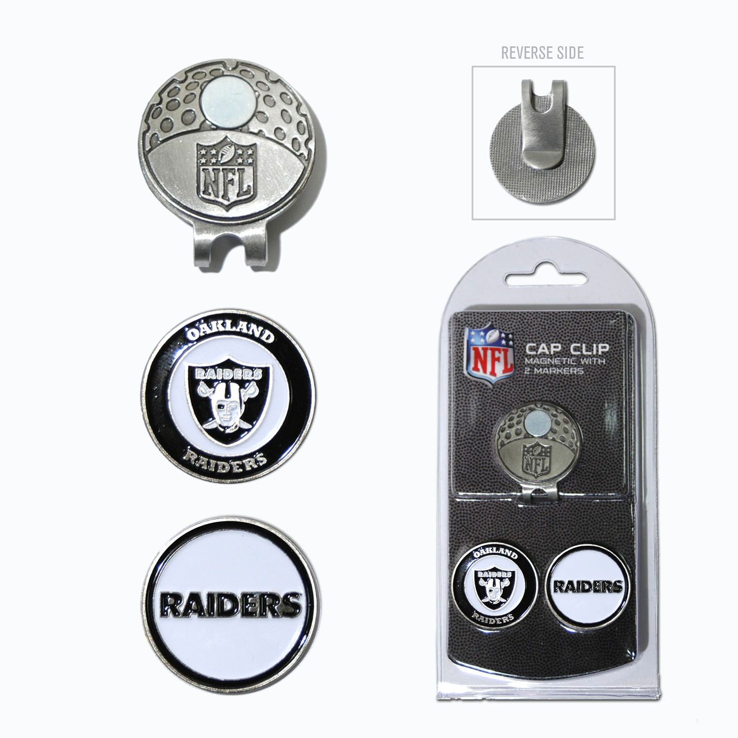 Team Effort Dallas Cowboys Hat Clip and Ball Markers Set