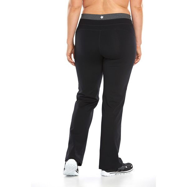 Plus Size Tek Gear® Shapewear Bootcut Workout Pants