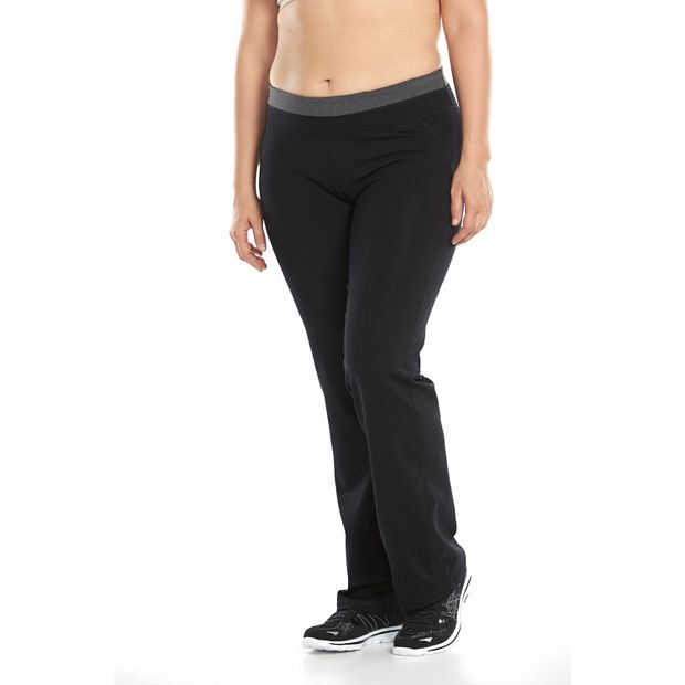 Plus Size Tek Gear® Shapewear Bootcut Workout Pants