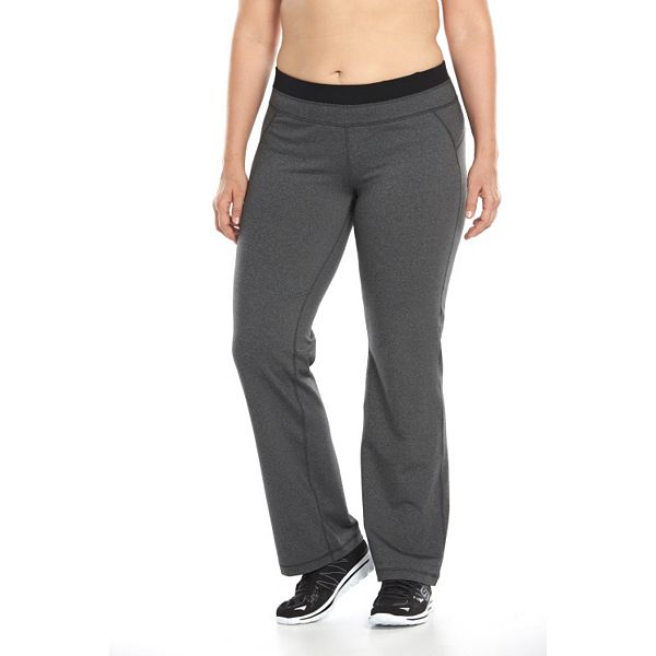 Plus Size Tek Gear® Shapewear Bootcut Workout Pants