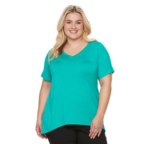 Plus Size Apt. 9® Essential V-Neck Tee