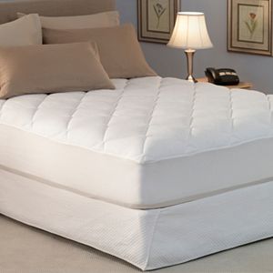 Spring Air Won't Go Flat Down-Alternative Deep-Pocket Mattress Pad