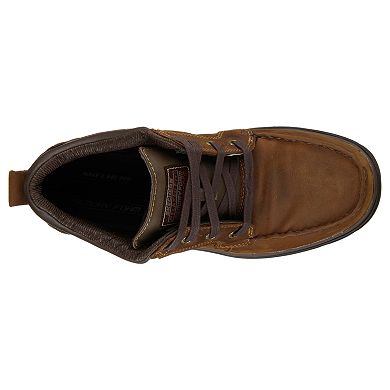 Skechers® Relaxed Fit Segment Melego Men's Waterproof Chukka Boots