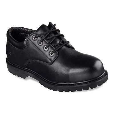 Black skechers non slip hotsell