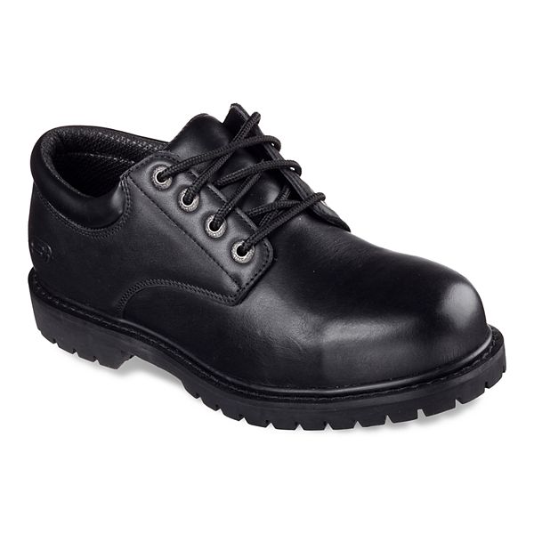 Men's skechers work hot sale shoes non slip