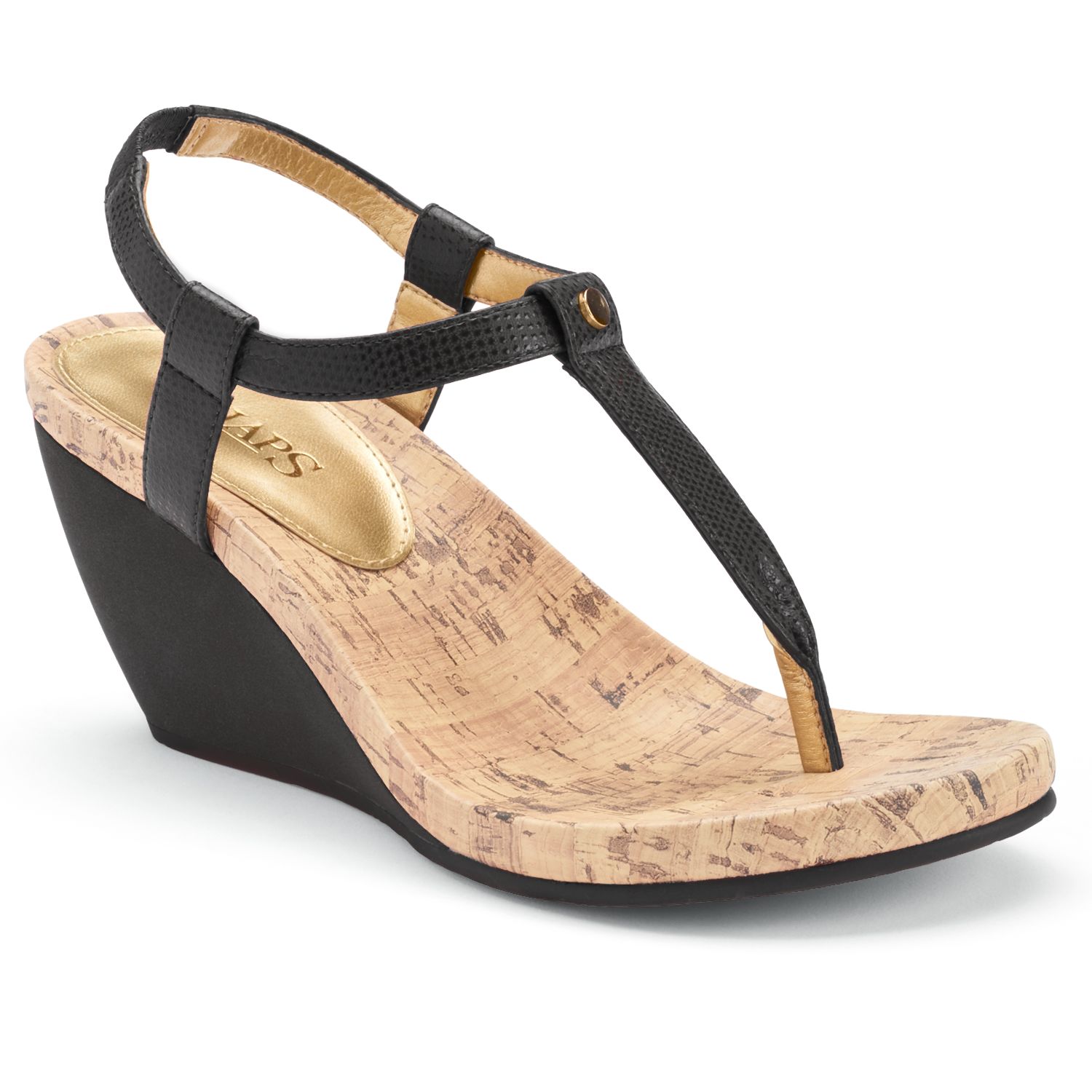 womens slip on wedge sandals