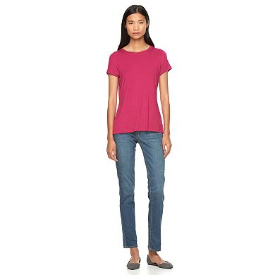 Women's Apt. 9 Essential Crewneck Tee