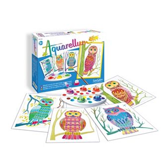Aquarellum Junior Owls Paint Set by SentoSphere USA