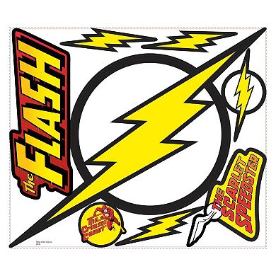 The Flash Logo Peel & Stick Giant Wall Decals